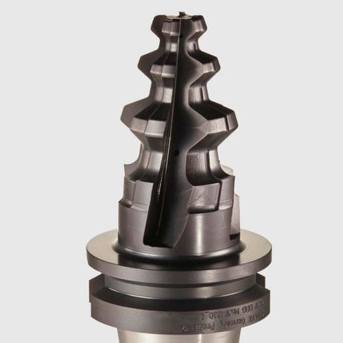 Solid milling cutter - SAACKE - roughing / finishing / grooving
