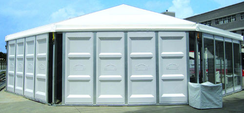 Event organization tent - Octagonal - Liri Tent Technology - mobile