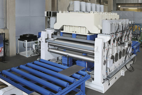 Sheet metal straightening machine - SP2565 - MG S.R.L.