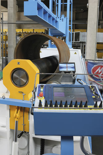 4-roller plate bending machine - M3042G/S - MG S.R.L. - hydraulic / automatic / CNC