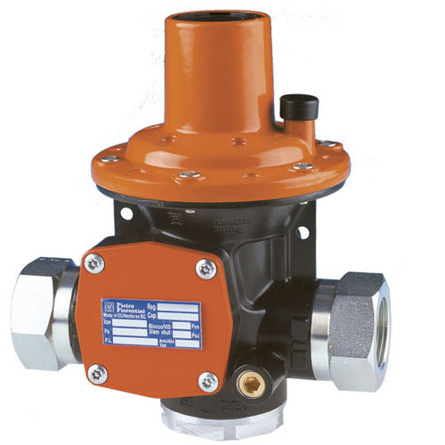 Gas pressure regulator HP 100 PIETRO FIORENTINI diaphragm / plug