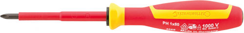 Phillips screwdriver - 4665 VDE series - STAHLWILLE EDUARD WILLE GmbH & Co. KG - insulated / manual / steel