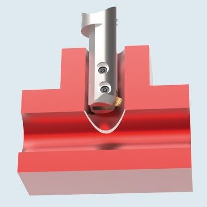 CNC machine deburring tool - COFA-X - HEULE - metal / cross-hole / for ...
