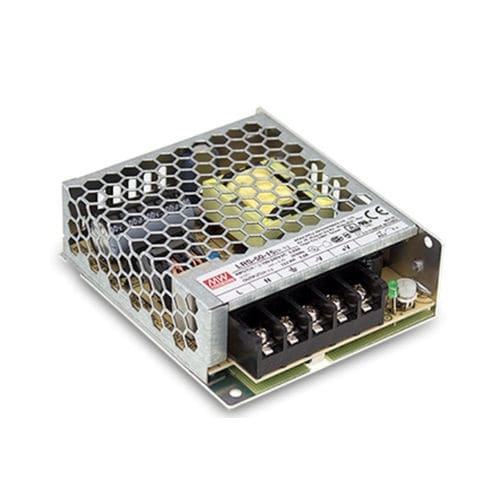 1U power supply - LRS-50 series - Mean Well - AC/DC / single-output / switching