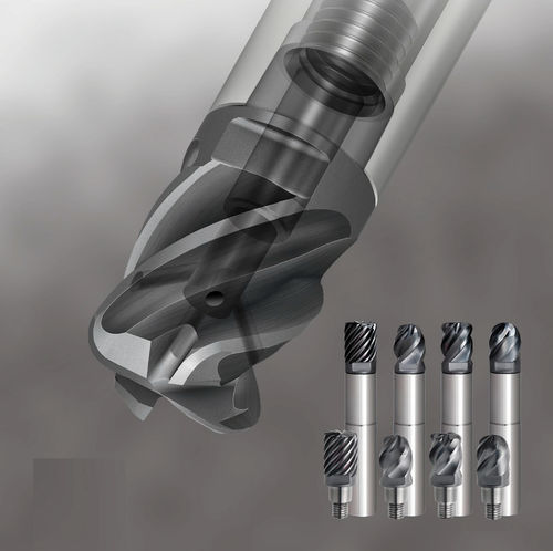 Solid drill bit - iMX series - MITSUBISHI MATERIALS - multi-purpose / carbide / modular