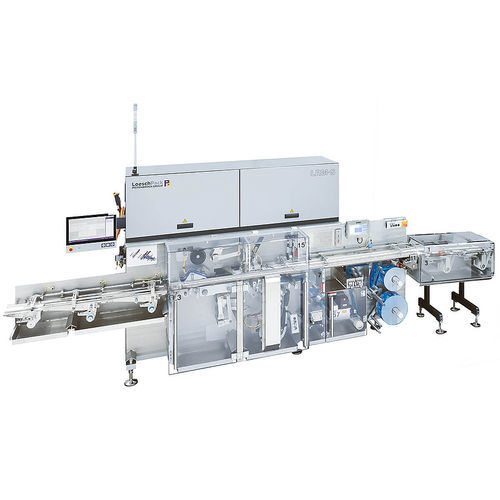 Fold wrapping packaging machine - LRM-S - LOESCH Verpackungstechnik GmbH + Co. KG - automatic / for chocolate products / for the baking industry