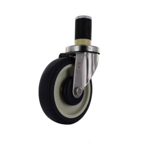 Swivel caster - T20X554CLDT - P&H Casters - rod / polypropylene / stainless steel