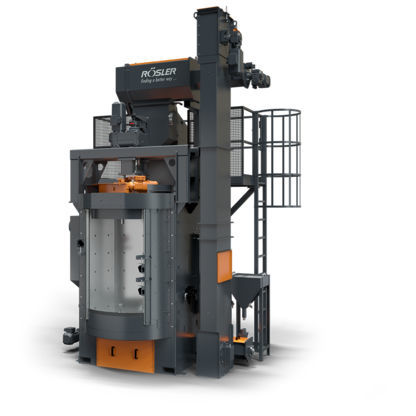 Rotating table shot blasting machine - RWK - RÖSLER OBERFLÄCHENTECHNIK - for metal / automatic