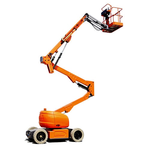 Self-propelled articulated boom lift - GTBZ18AE/GTBZ16AE - Zhejiang Dingli Machinery Co,Ltd - battery-powered
