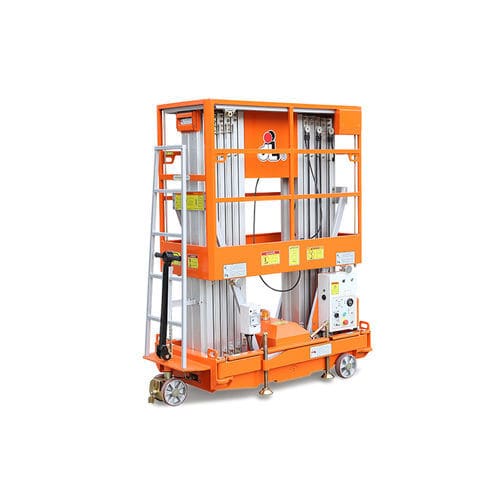 Mobile mast boom lift - GTWY14-2100 - Zhejiang Dingli Machinery Co,Ltd - electric / supermarket / for warehouse