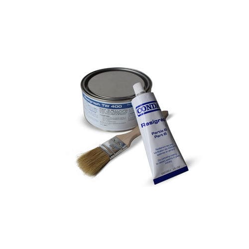 Protective coating - CONDAT - graphite / for the glass industry / two-component