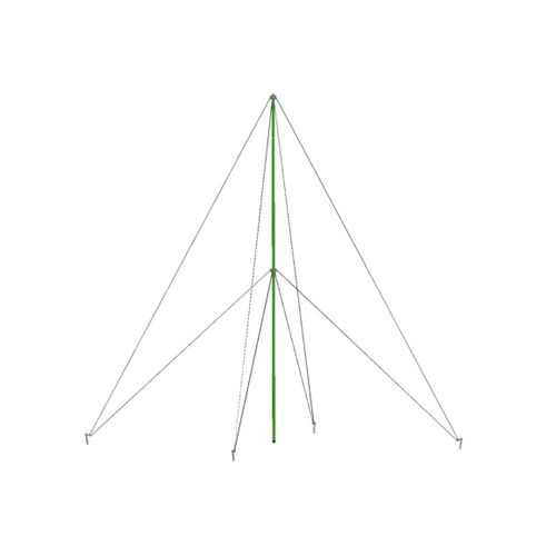 Antenna support - MAST-A0003 - Alaris Antennas - stainless steel / telescopic / portable