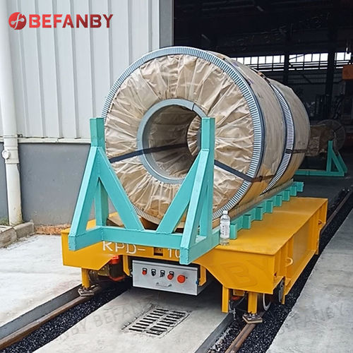 Coil rail transfer car - KPX-Coil Series - BEFANBY - for heavy loads