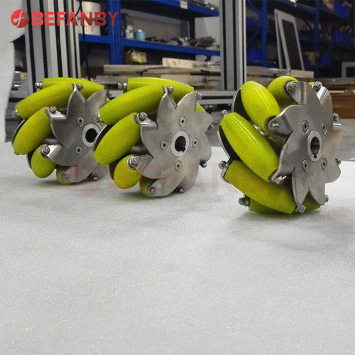 Mecanum wheel - BEFANBY - rubber / polyurethane / for heavy loads