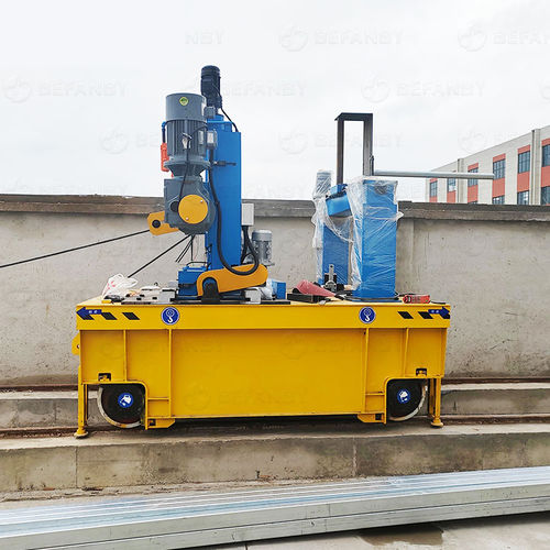 Rail-mounted cart - KPT Serise - BEFANBY - transfer / steel / heavy-duty
