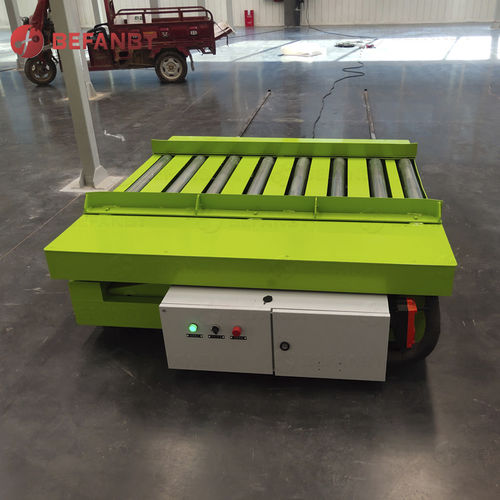 Transfer trolley - KPT Series - BEFANBY - steel / platform / for heavy loads