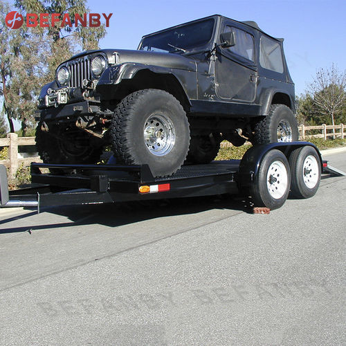 Flatbed trailer - BEFANBY - for vehicles / car / for tanks