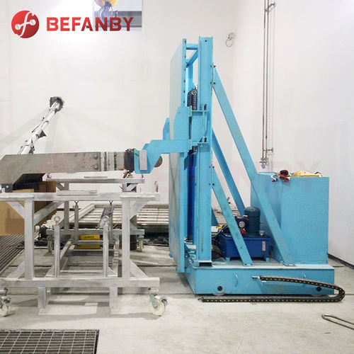 Workshop cart - KPT Series - BEFANBY - steel / with tilting tray / for storage containers