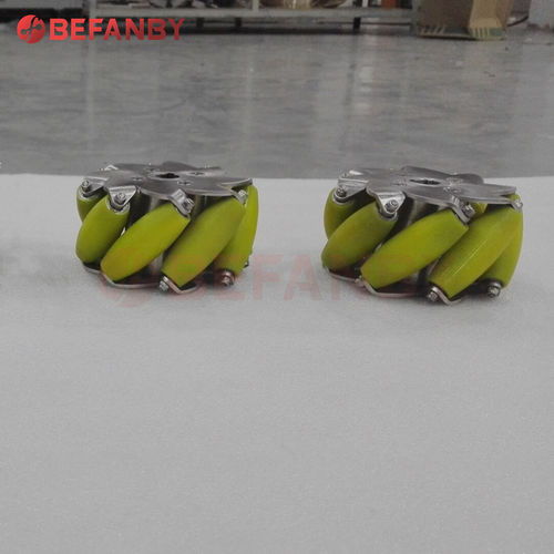 Mecanum wheel - BEFANBY - rubber / smooth / rubber