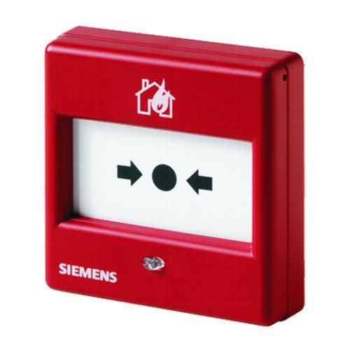 Addressable manual call point FDM225RG Siemens Fire Safety fire