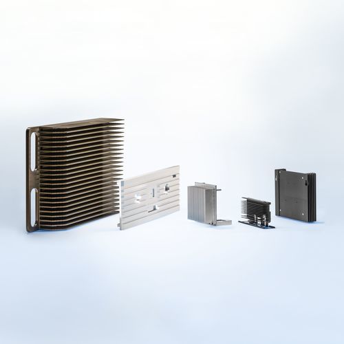 Aluminum heat sink - CTX Thermal Solutions - custom / extruded / for electronics