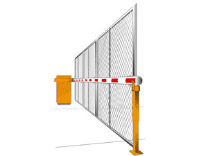 Parking barrier - BLG 76 - AUTOMATIC SYSTEMS - lifting / with metal shutter