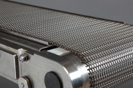 Wire mesh conveyor - BCS SIA - inclined / curved / straight