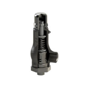Threaded safety relief valve - DIVATEC,SL - angle seat / cryogenic