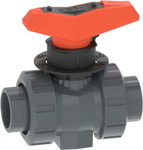 Ball bearing valve - 546  - DIVATEC,SL - pneumatic / electric / stainless steel