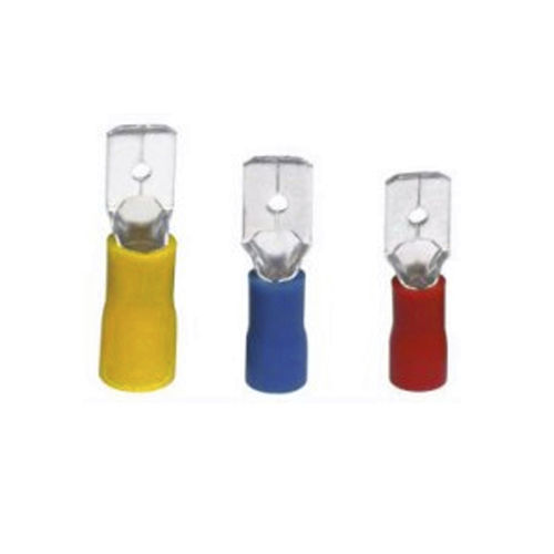 Male solderless terminal - MDD series - Utility Electrical Co., Ltd. - compression / flat / nylon-insulated