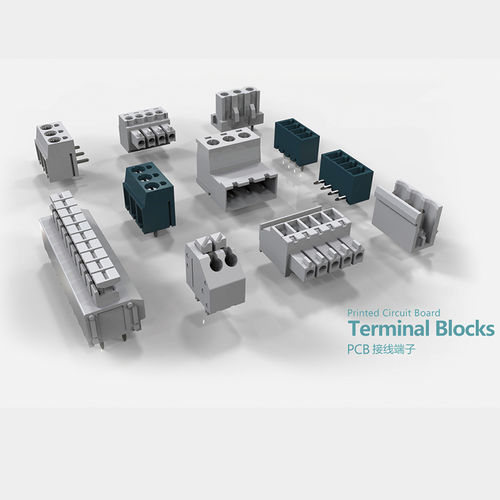 Printed circuit board terminal block - MU series - Utility Electrical Co., Ltd. - screw connection / bipolar / tripolar