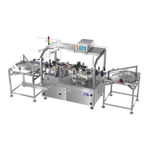 Automatic labeler - ALpharma C - ALTECH - for bottles / for vials / wrap-around