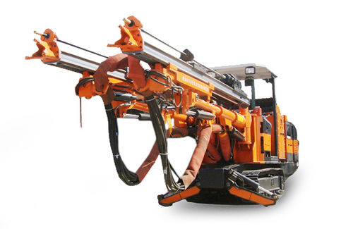 Tunnel jumbo drilling rig - FC20-2BD - Jinan Fucheng Hydraulic Equipment Co., Ltd - double-arm