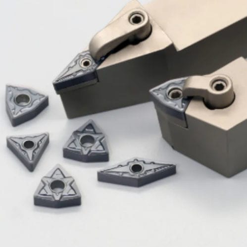 Finishing cutting insert - OP1320 - OKE Precision Cutting Tools Co., Ltd. - roughing / for stainless steel / PVD coated