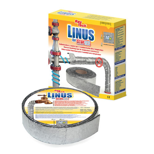 Thermal insulation tape - Linus - Raytech S.r.l. - rubber / self-adhesive