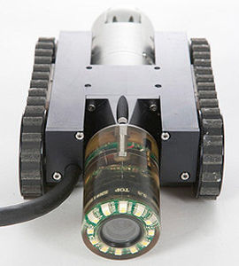 Tracked inspection robot - NanoMag™ - Inuktun InCommand Robotics LLC - vertical operation / magnetic / miniature