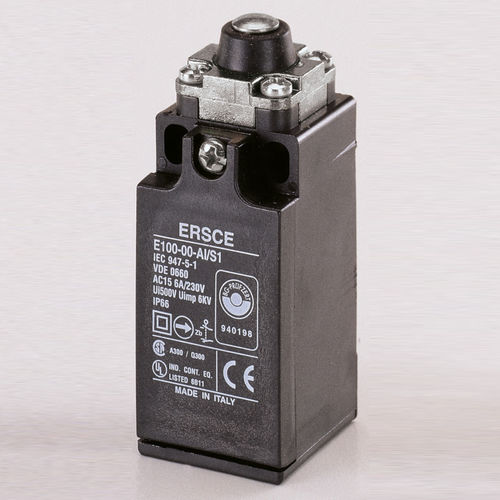 Actuator limit switch - E10000AMS1 - BREMAS BETTER SWITCHES - IP66 / safety / with plunger