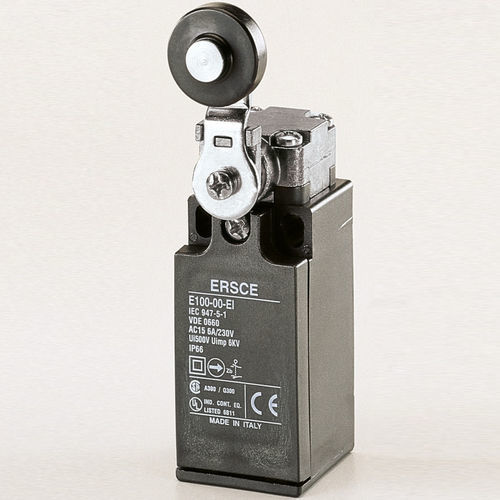 Actuator limit switch - E10000EI - BREMAS BETTER SWITCHES - IP66 / safety / with roller lever
