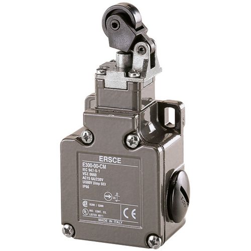 Actuator limit switch - E30000CM - BREMAS BETTER SWITCHES - IP66 / safety / with roller lever