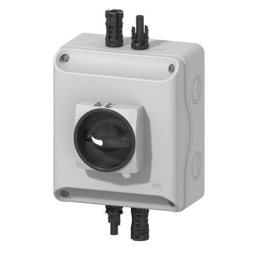 DC isolator switch - IBK10016120ABMC - BREMAS BETTER SWITCHES - low-voltage / 2-pole / closed circuit