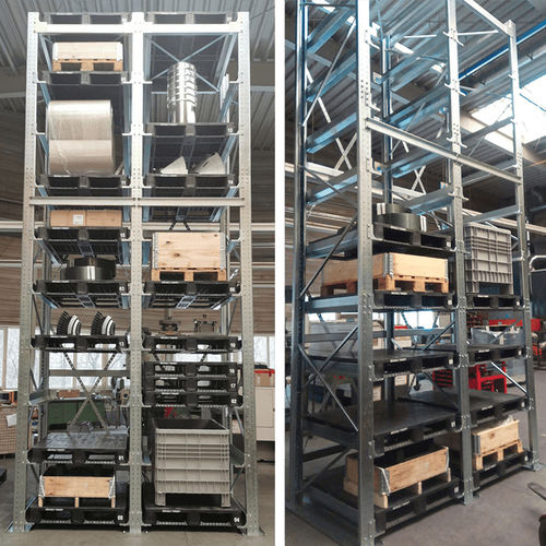 Cantilever rack - Böckelt - modular / for heavy loads / for boxes
