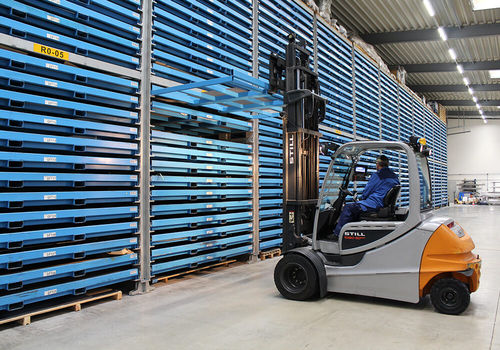 Modular automatic storage system - Böckelt - for sheet metal