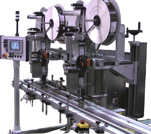 Automatic labeler - Quadrel Labeling Systems - top / bottom / for the food industry