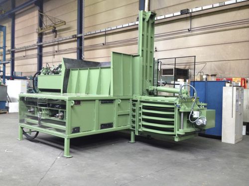Paper baling press - HL - Valvan Baling Systems NV - for plastics / for bottles / for textiles