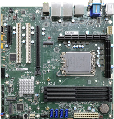 Micro-ATX motherboard - RPS330-Q670E/H610E - DFI - industrial