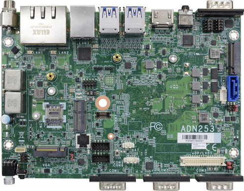 4" motherboard - ADN253 - DFI - industrial