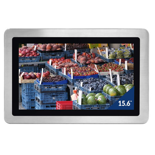 HMI with touch screen - TWP-1560-BSW - TechNexion Ltd. - panel-mount / wall-mount / VESA mounting