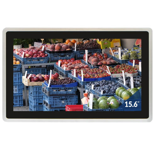 HMI with touch screen - TEP-1560-BSW - TechNexion Ltd. - panel-mount / wall-mount / VESA mounting