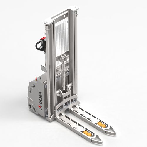 Electric stacker truck - EPS10MRM - Inoxtruck - walk-behind / for the food industry / for lifting