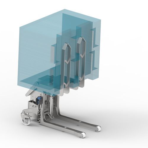 Electro-manual tilter - EBT750 - Inoxtruck - case / stainless steel / 90°